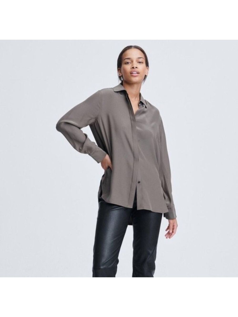 Rag & Bone Anderson Silk Shirt